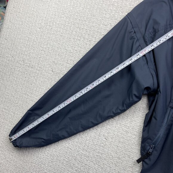 VTG Chlorophylle H-Tech Soft Shell Retro Dark Blue Men S Vest Convertible - Picture 14 of 16